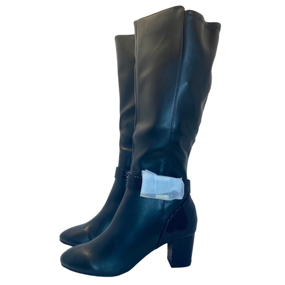 KAREN SCOTT Black Isabell Dress Boots - Picture 7 of 15